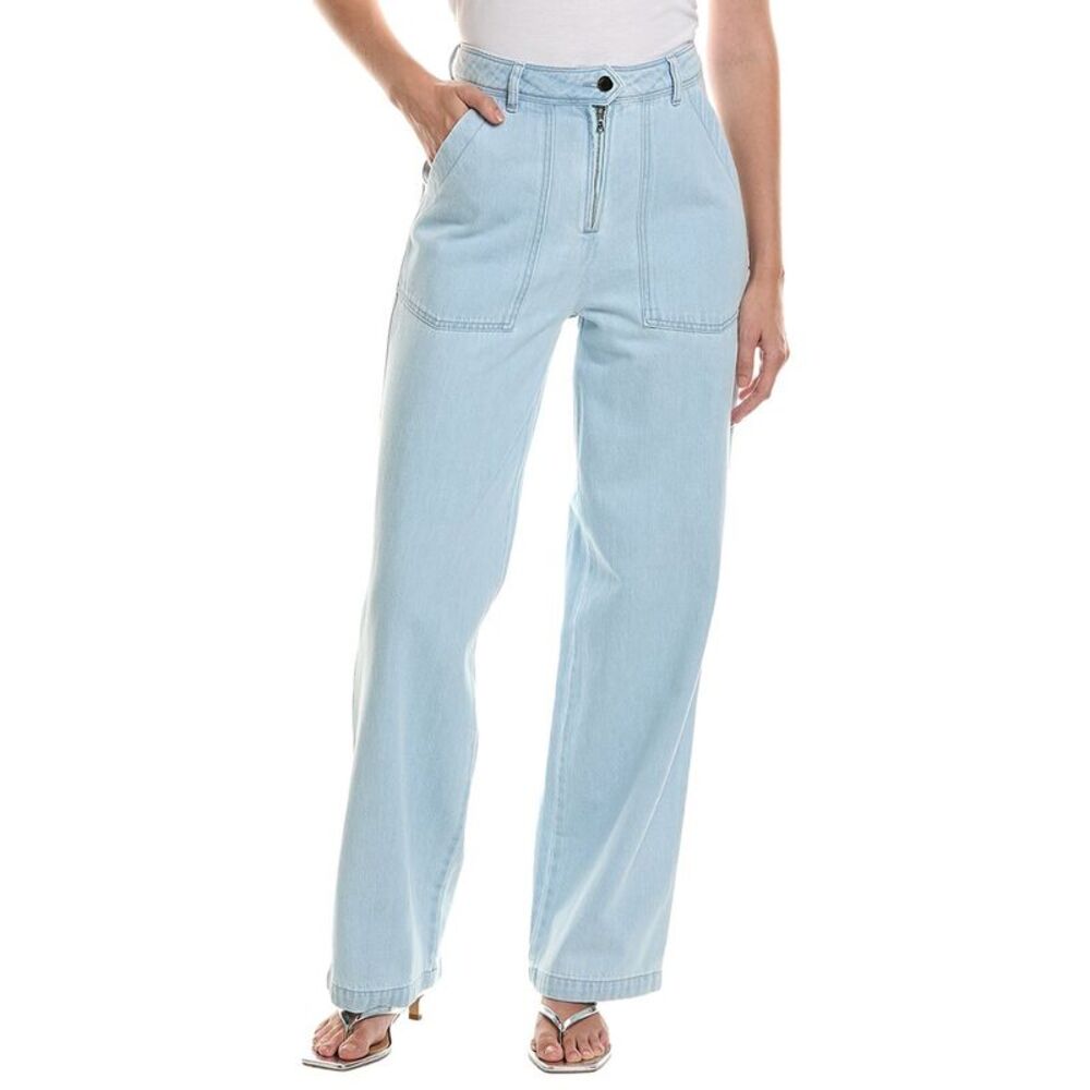 Officine Générale Womens  Philippa Washed Jean, Blue